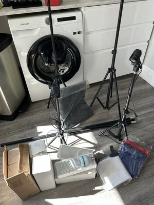Portable Photographic Studio Lighting Kit with Professional - Image 1 of 4