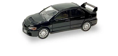 MICRO CITY, MITSUBISHI Lancer Evo 9 noir, échelle 1/87, HER87MC000038 - Photo 1/2