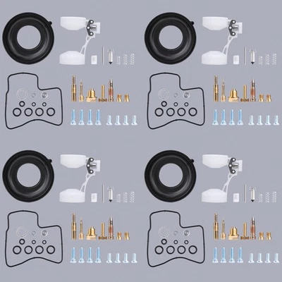 4x КОМПЛЕКТ ДЛЯ РЕМОНТА ДИАФРАГМЫ И ПОПЛАВКОВОГО КАРБЮРАТОРА HONDA V45 MAGNA 700 VF750S VF750F - Изображение 1 из 4