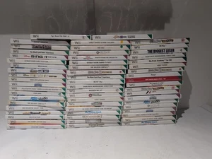 55 Nintendo Wii Spiele Konvolut Riesiger Restposten Spiele - Bild 1 von 4