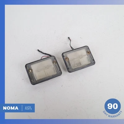 92-96 Jaguar XJS Series 3 Rear License Plate Light Lamp Set of 2 OEM Foto 1 de 4