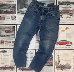 LL Bean Classic Fit Herren Medium Wash Blau Jeans Größe 33x32 Gerades Bein - Bild 1 von 11