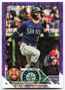 🔥 2023 Topps Update #US295 Cooper Hummel Purple Foil #/799 - Picture 1 of 2