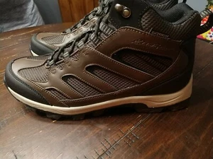 Nuevas Botas de Senderismo Eddie Bauer para Hombre Graham Cuero Impermeables Marrones Talla 10M - Imagen 1 de 9