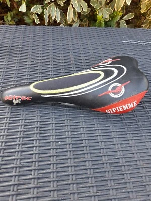 Sillín de bicicleta de carreras de colección Gipiemme Nitrec Gel raro sillín de bicicleta de carreras de colección Foto 1 de 4