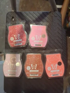 SCENTSY Wax Bars Scent RETIRED  NEW Strawberry Sugar berry Cranberry Maple Peach - Picture 1 of 8
