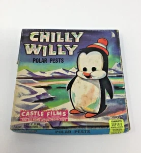 CHILLY WILLY Polar Pests Castle Films Super 8 MM Home Movie Collectible #554 - Picture 1 of 7