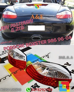 💎FARI POSTERIORI A LED PORSCHE BOXSTER 986 96-04 - FANALI LOOK SPORTIVO💎 - Imagen 1 de 9
