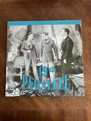 49th Parallel Laserdisc Criterion Collection Laurence Olivier Leslie Howard Rare Foto 1 de 2