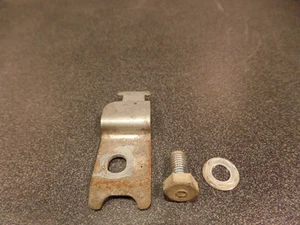 1972 72 HONDA CL175 CL 175 FLASHER BUSHING BRACKET WITH HARDWARE  - Picture 1 of 11