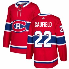 Men's Montreal Canadiens Cole Caufield Home adidas Red Player Hockey Jersey 