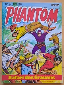 Phantom n.67 - TOP Z1 thriller poliziesco COMICHEFT BASTEI Lee Falk - Foto 1 di 3
