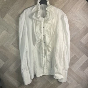 PUNK RAVE Men Blouse Shirts Gothic Vintage Top Steampunk Vampire Victorian Party - Picture 1 of 11