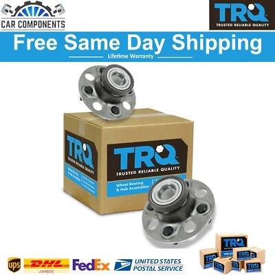 TRQ Novo Conjunto de Rolamento de Roda Traseira e Cubo Para 2007-2014 Honda Fit Insight - Imagem 1 de 3