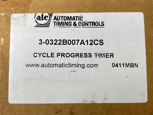 Automatic Timing & Controls 3-0322B007A12CS Cycle Progress Timer 322B Series - Picture 1 of 7