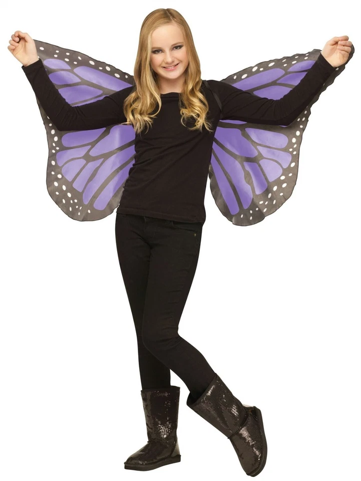 Accesorio de disfraz infantil alas mariposa tela suave Foto 1 de 1