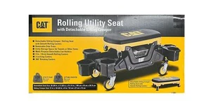 CAT Rolling Utility Seat with Detachable Sitting Creeper Garage Shop Stool - Picture 1 of 1