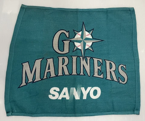 Seattle MLB “Go Mariners” Blue Towel Sanyo Baseball Sports McArthur Wincraft Cover