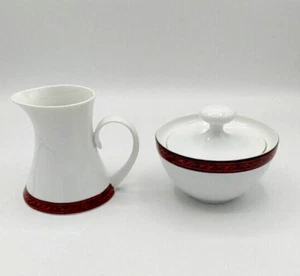 Block Espana Flamenco Bidasoa Creamer & Lidded Sugar Bowl Set - Picture 1 of 11