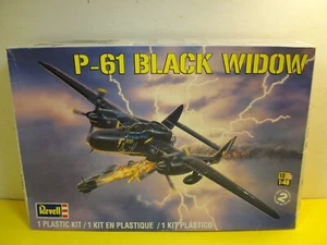 1/48 Monogram Revell P-61 Black Widow - Open Box Sealed Parts- 85-7546 Model Kit - Picture 1 of 13