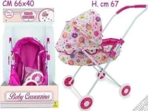 Teorema - Ciao Ciccio - Carrozzina In Metallo 2 Ass H. 67 Cm - Imagen 1 de 2