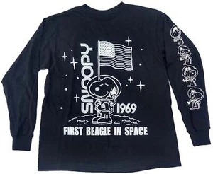 Snoopy First Beagle in Space 1969 Peanuts Boys T-Shirt - Picture 1 of 2