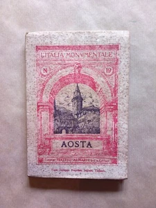 U. MONNERET DE VILLARD-AOSTA-L'ITALIA MONUMENTALE-ALINARI 1922 - Picture 1 of 4