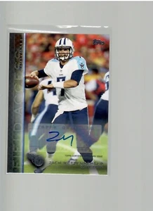 ZACH METTENBERGER FIELD ACCESS ROOKIE AUTO 2015 TOPPS FOOTBALL - Picture 1 of 1