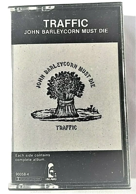 🎵 Traffic John Barlycorn Must Die Cassette Tape LOW PRICE Classic Rock MUSIC🎶 - Image 1 of 4