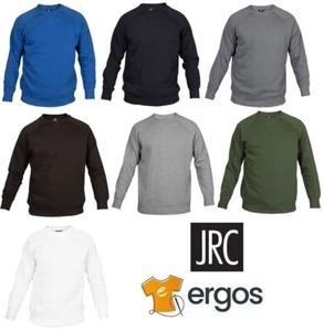 JRC Felpa SEATTLE MAN in Cotone Girocollo non Felpata Paricollo Lavoro da Uomo - Imagen 1 de 10