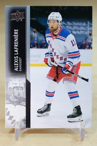 2021-22 Upper Deck Series 1 Base #123 Alexis Lafreniere - New York Rangers - Picture 1 of 2