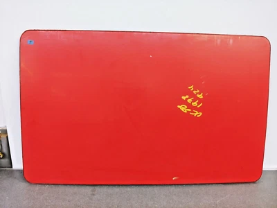 USADO ORIGINAL GENUINO PORSCHE 924 944 TECHO CORREDIZO ROJO PANEL DE FIBRA DE VIDRIO 1976-83 #14 Foto 1 de 4