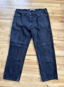 Levi’s Men’s 550 Relaxed Fit Black Jeans 44x32 - Picture 1 of 9