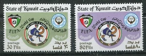 KUWAIT 1982, WORLD SOCCER CUP - SPAIN, Scott 892-893, MNH - Picture 1 of 1