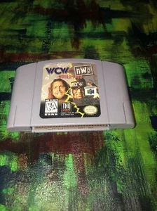 WCW vs NWO World Tour Wrestling Nintendo 64 N64 Original Authentic Retro Classic - Picture 1 of 6