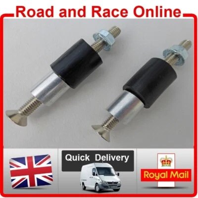 Motorcycle Handlebar Bar End Insert Repair Kit For Hollow Bars Rubber Inserts - Image 1 of 4