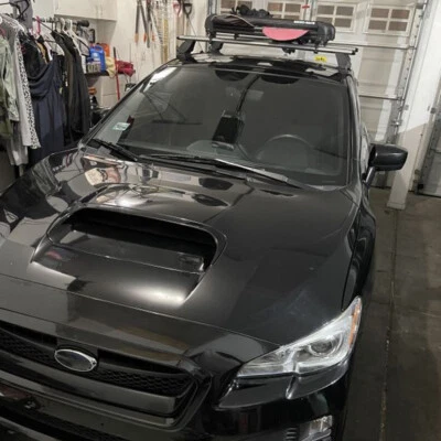 Snowboard Ski Roof Rack Carrier Cross Bar w/ Lock For Subaru Impreza WRX STI - Изображение 1 из 4