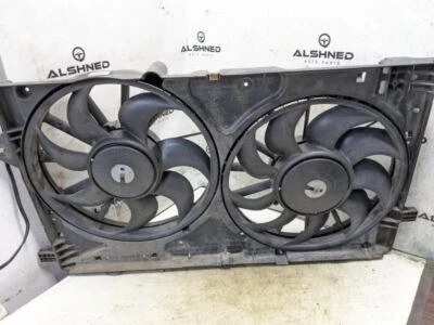 2011 Buick Lacrosse Dual Radiator Cooling Fan Motor Assembly 20970655 OEM - Image 1 of 4