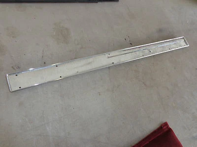 Driver Rear Door Panel Chrome Bezel Chrysler New Yorker Salon 92 93 - Image 1 of 2