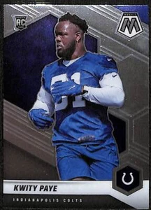2021Panini Mosaic Kwity Paye #351 Rookie Indianapolis Colts Football Card - Picture 1 of 2