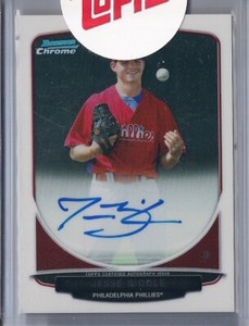 JESSE BIDDLE 2013 Bowman Chrome RC Autograph Auto Atlanta Braves