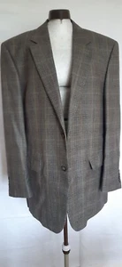 VINTAGE MENS BROWN JOS.A.BANK SPORTS JACKET BLAZER 42" LNG - Picture 1 of 10