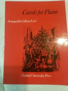 Christmas Carols For Piano Sheet Music By Gillian Earl 1978 - Picture 1 of 4