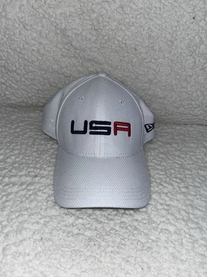 Gorra Ryder Cup Team EE. UU. 2016 blanca New Era Golf Flex - pequeña/mediana Foto 1 de 4