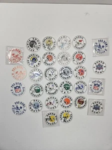 1994 NFL Pogs Super Bowl Pro Bowl Milk Bottle Caps Teams - Picture 1 of 12