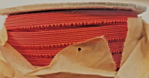 1 (Vollspule) - 5228 C - rot, 6591 - 1/4 Zoll - elastisches Stretchband Borte - Bild 1 von 3