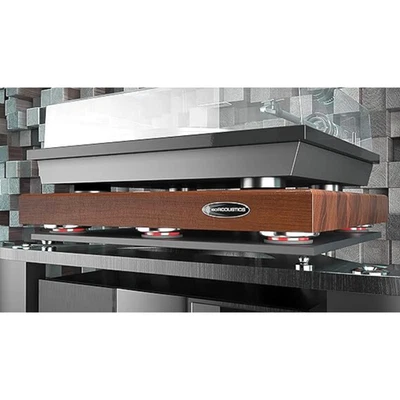 Bloque de carnicero aislamiento tocadiscos IsoAcoustics Delos 1815W2 18x15x3 nogal Foto 1 de 4