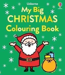 LIbri UK/US Alice James / Jenny Addison - My Big Happy Christmas Colouring Book - Foto 1 di 1