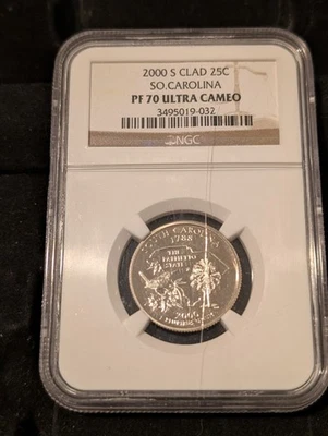 2000 S Proof. PF 70 Ultra Cameo. Beautiful. - Image 1 of 2