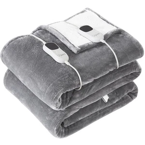 Electric Heated Blanket Queen - 84"x90" Heating Blanket Queen Size Dual Contr... - Picture 1 of 8
